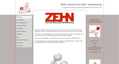 Desktop Screenshot of erstehilfekurs.net